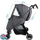 Bebamour Stroller Rain Cover universal Stroller Accessory waterpr