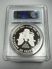 2014-w Silver Eagle Pcgs Pr70dcam First Strike Toned Rainbow Proof Ase