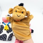 Melissa   Doug Hand Puppets Farm And Zoo Friends Lot Of 4 Monkey Horse Pig Cow