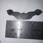 Silver Us Army Airforce Pilot Wings - 1 20 Sterling Krew G-i Ss-970