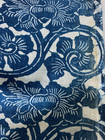 Authentic Japanese Boro Textile Katazome Indigo Cotton Vintage 29 5  X 14 