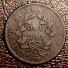 -united States 1801 Draped Bust Large Cent