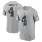 Dallas Cowboys Nike Salute To Service  4 Dak Prescott T-shirt Mens Xl Gray New