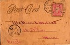 Antique Postcard Early Leather A Heavy Load 1905
