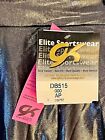 Gk Dance Adult X-small Gunmetal Mystique Ankle Length Performance Tights Sz Xs
