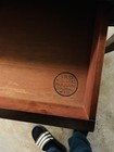    solid Honduras Mahogany Colonial Mfg Co Desk Antique   