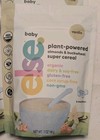 Else Cereal Organic Plant-powered Almonds buckwheat Super Cereal Vanilla 7oz X4