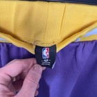 Los Angeles Lakers Lebron James 6 Purple Basketball Shorts Mens M Nba