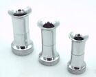  Hair Stacker Set Of 3 For Fly Tying -  Aluminum Small Medium Large   Ff187