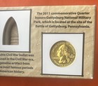 Civil War 150th Anniversary Commemorative Set Stamp Bullet Coin Excellent