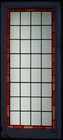 Simple Victorian Large Old English Leaded Stained Glass Window 19 25  X 39 75 