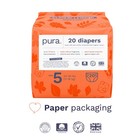Eco-friendly Size 5 Diapers For 24-35 Lbs   Chlorine-free  Hypoallergenic  120