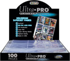 Ultra Pro 9 Pocket Pages Platinum Series - 100 Pages Of Card Sleeves For Trading