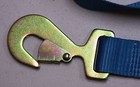 4 Sets Axle Straps Car Hauler Trailer Auto Tie Down Ratchet Straps Tow Kit Blue