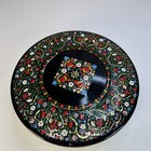 Vintage Decorative Floral Design Tin Box Container Made In England Beautiful Tin