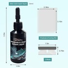 2pcs Windshield Crack Repair Kit  Quick Car Window Cracks Gone Glass Scratch Rep