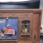 Michael Garman 1983 Pepsi Cola Billboard Sculpture Retired Lighted Diorama