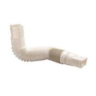 Flex A Spout 55 In  Stone Vinyl Downspout Extension Rain Pipe Spout Gutter Build
