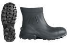 Black Waterproof Hunting Fishing Farming Mud Safety Toe Protective Work Boots