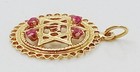 Vintage 14 Karat Gold Star Of David   Zion  pendant