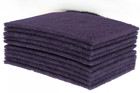 25 Pcs 6 x9  150x230mm Scuff Pads Purple 500 Grit For Metal Finishing   Scuffing