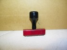 Vntg  Railroad Rubber Ink Stamp    16207 Fancy Prairie Ill    Illinois Central Gulf