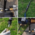50ft High Pressure Washer Hose 5800 Psi M22-14mm Power Washer Extension Hose