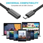 Micro Usb To C Adapter  2-pack  Female Type C Male Black