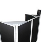 Pro X Xf-5x3048w 5 Panel-white Frame Dj Facade W  White Corner Shelves   Bag