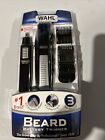 Wahl Nose Ear Sideburns Beard Hair Wet Dry Precision Blade Battery Trimmer