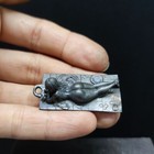 Brass Sexy Ass Girl Statue Art Beauty Model Figurine Artwork Pendant Collection