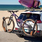 Tooenjoy 2pcs Dual Arm Folding Hitch Bike Rack W  Platform Fit 2  Hitch Receiver