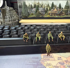 1 72 Wwii Us Army Tank Crew 5 Figures  fury  Painted Finished Model  no Tank 