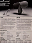Vintage 1980 s Shure Sm-62 Dynamic Cardioid Microphone Usa Low Z W Accessories 8