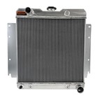Spawon Aluminum 4row Radiator For Dodge Dart Plymouth Valiant V8 5 2l 1970-1973