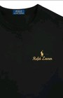 Polo Ralph Lauren Men s Black Long Sleeve Shirt Size Xxl  Gold Logo New