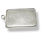 Antique English Silver Stamp Holder 
