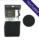 Women s Full Length Classic Black Leggings Textured Fleece Lined Leggings