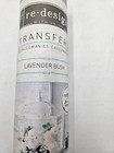 Iron Orchid Decor Transfer Lavender Bush - Partial As Shown In Photos - Rare 