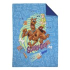 Scooby Doo - Scooby Dooby Doo Blue  Green  Brown   Orange 4piece Bed Set - Co   