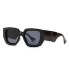 2026 New Oversized Square Sunglasses Thick Frame Retro Uv400 Shades For Men Wome