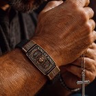 King Of Kings Faith Bracelet - Adjustable Christian Wristband Jesus Saves Cross