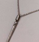 Judaica Pointer For Torah Jad Judaism Yad   Chain Sterling Silver 84 Mark Jewish