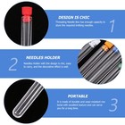 60 Pcs Needle Bottle Sewing Organizer For Supplies Cases