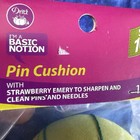 Dritz 27520 Sew 101 Green Tomato Pin Cushion Strawberry Emery Sewing Nip New
