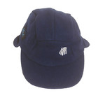 Nwot Pristine Vintage 80s 90s U s  Ski Team Wool Ear Flap Trapper Hat Navy Bula