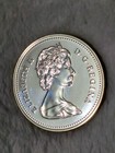 1989 Canada Fleuve Mackenzie River Silver Proof Dollar Coin