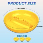 Besupert 3pcs Yellow Ashtray Sets  Ash Tray For  7 Inches  