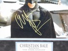 Christian Bale Signed Autographed Framed 11x14 Photo Batman Dark Knight Bas Coa