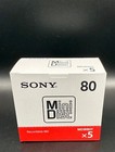 Sony Mdw80t 80 Minute Minidisc 5 Pack - Ships From Usa 